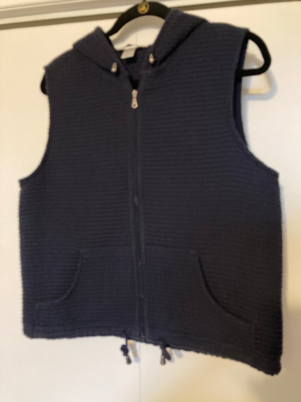Hooded Zip Front Vest